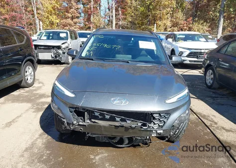 2022 Hyundai Kona Sel z USA, uszkodzony, nr VIN KM8K6CAB9NU890941